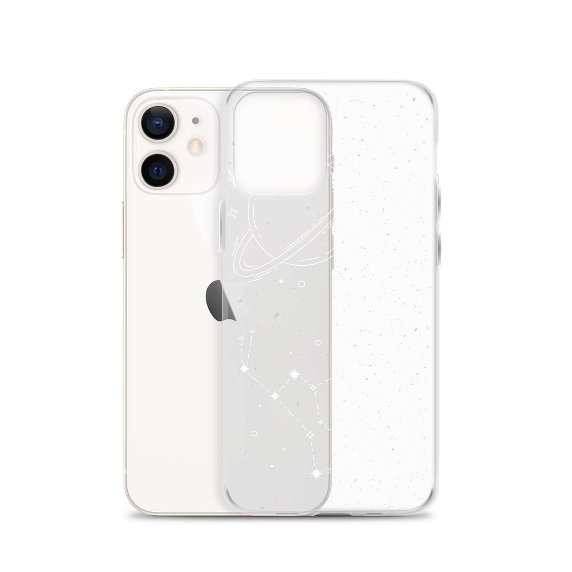 Astro Stars Transparent iPhone® Case, Luxury Cover, Scratch-Resistant, Available For All Models, JHTEE Accessories., - JHTEE, Clear iPhone case, Clear phone case, Dust-proof case, #tag4#, #tag5#, #tag6#, #tag7#, #tag8#, #tag9#, #tag10#, #tag11#, #tag12#, #tag13#, #tag14#, #tag15#, #tag16#, #tag17#, #