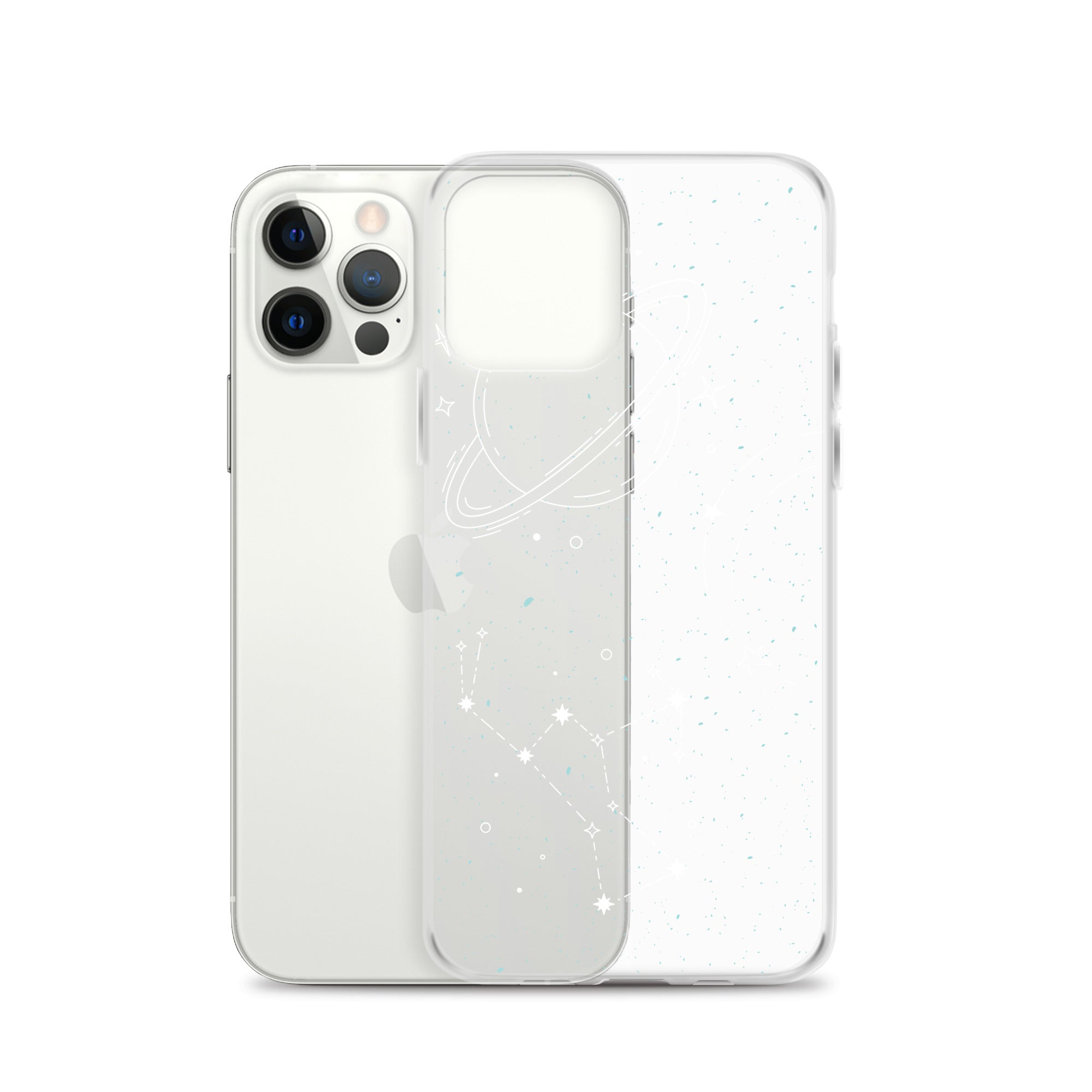 Astro Stars Transparent iPhone® Case, Luxury Cover, Scratch-Resistant, Available For All Models, JHTEE Accessories., - JHTEE, Clear iPhone case, Clear phone case, Dust-proof case, #tag4#, #tag5#, #tag6#, #tag7#, #tag8#, #tag9#, #tag10#, #tag11#, #tag12#, #tag13#, #tag14#, #tag15#, #tag16#, #tag17#, #