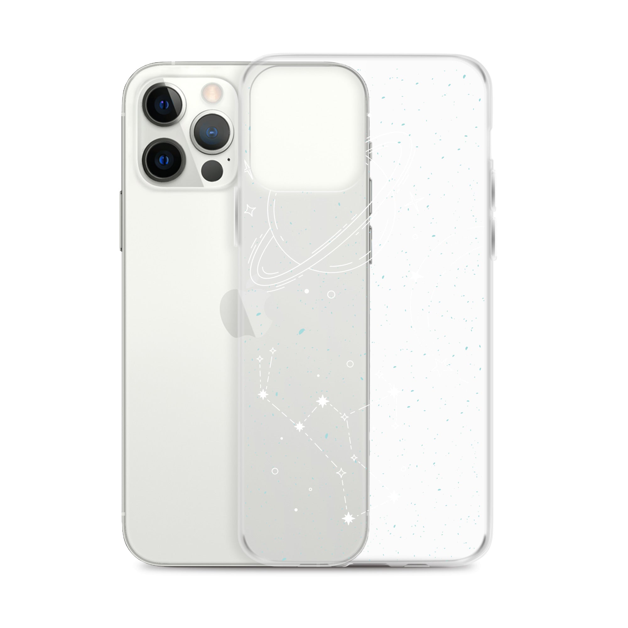 Astro Stars Transparent iPhone® Case, Luxury Cover, Scratch-Resistant, Available For All Models, JHTEE Accessories., - JHTEE, Clear iPhone case, Clear phone case, Dust-proof case, #tag4#, #tag5#, #tag6#, #tag7#, #tag8#, #tag9#, #tag10#, #tag11#, #tag12#, #tag13#, #tag14#, #tag15#, #tag16#, #tag17#, #