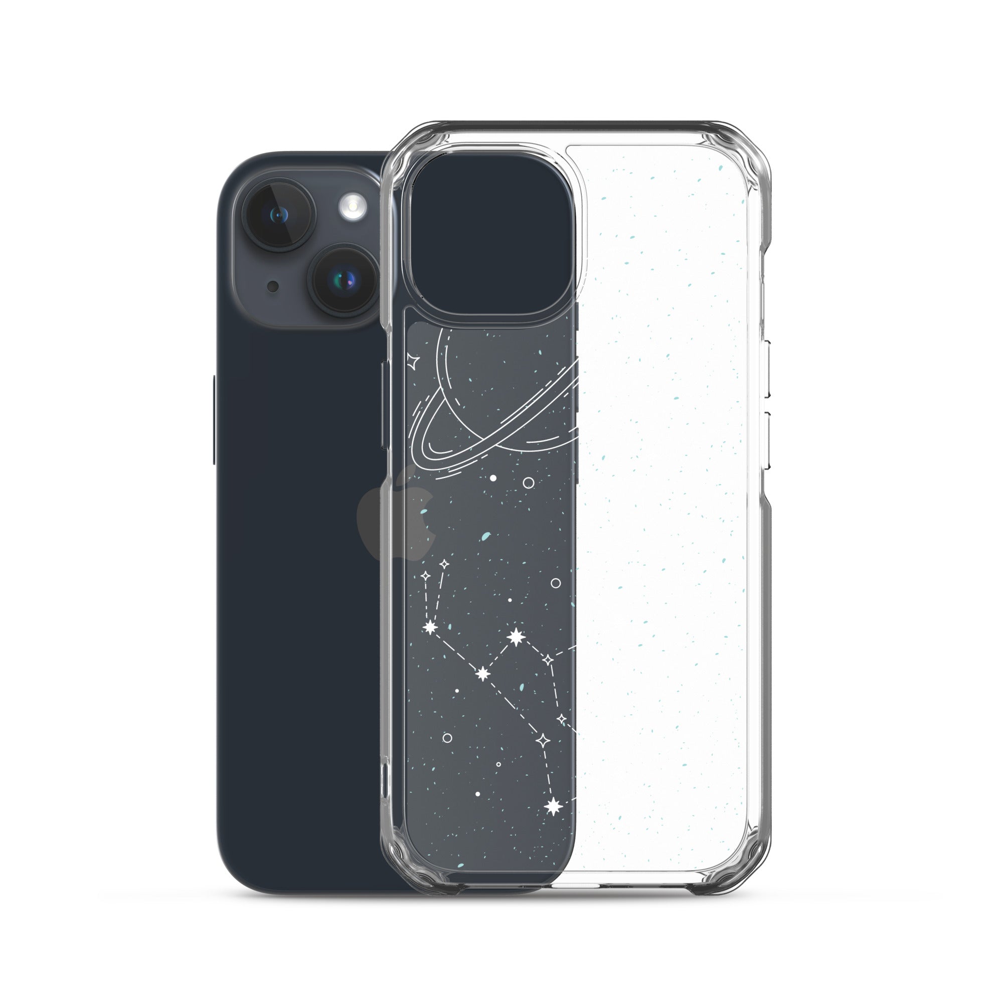 Astro Stars Transparent iPhone® Case, Luxury Cover, Scratch-Resistant, Available For All Models, JHTEE Accessories., - JHTEE, Clear iPhone case, Clear phone case, Dust-proof case, #tag4#, #tag5#, #tag6#, #tag7#, #tag8#, #tag9#, #tag10#, #tag11#, #tag12#, #tag13#, #tag14#, #tag15#, #tag16#, #tag17#, #