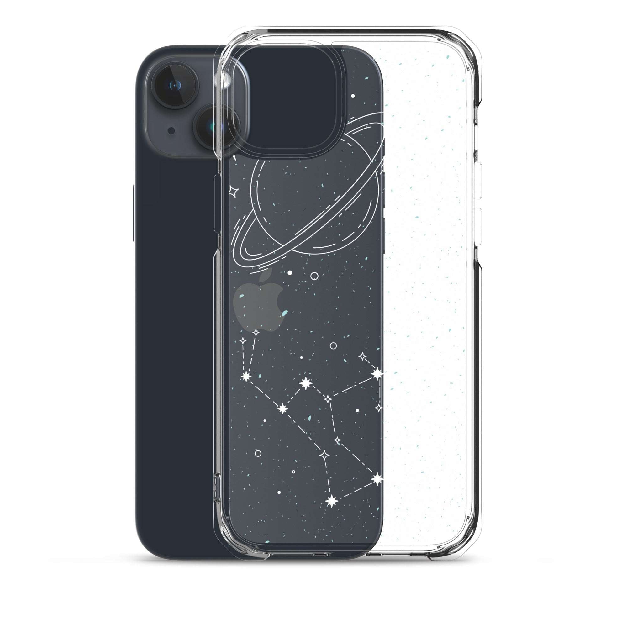 Astro Stars Transparent iPhone® Case, Luxury Cover, Scratch-Resistant, Available For All Models, JHTEE Accessories., - JHTEE, Clear iPhone case, Clear phone case, Dust-proof case, #tag4#, #tag5#, #tag6#, #tag7#, #tag8#, #tag9#, #tag10#, #tag11#, #tag12#, #tag13#, #tag14#, #tag15#, #tag16#, #tag17#, #