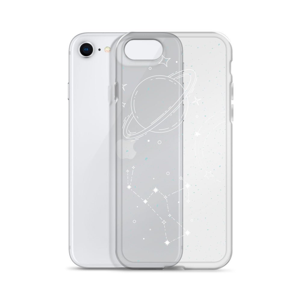 Astro Stars Transparent iPhone® Case, Luxury Cover, Scratch-Resistant, Available For All Models, JHTEE Accessories., - JHTEE, Clear iPhone case, Clear phone case, Dust-proof case, #tag4#, #tag5#, #tag6#, #tag7#, #tag8#, #tag9#, #tag10#, #tag11#, #tag12#, #tag13#, #tag14#, #tag15#, #tag16#, #tag17#, #