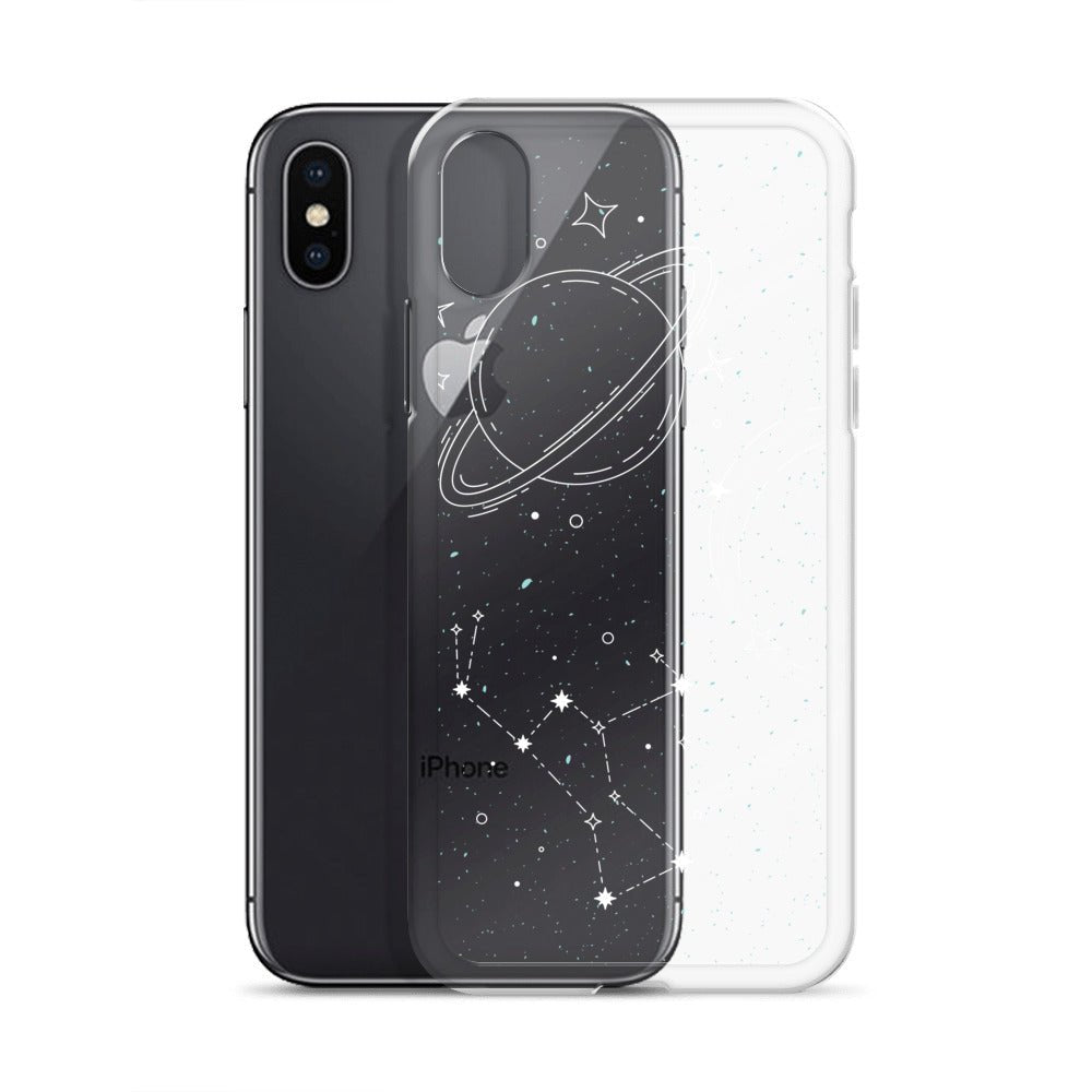 Astro Stars Transparent iPhone® Case, Luxury Cover, Scratch-Resistant, Available For All Models, JHTEE Accessories., - JHTEE, Clear iPhone case, Clear phone case, Dust-proof case, #tag4#, #tag5#, #tag6#, #tag7#, #tag8#, #tag9#, #tag10#, #tag11#, #tag12#, #tag13#, #tag14#, #tag15#, #tag16#, #tag17#, #