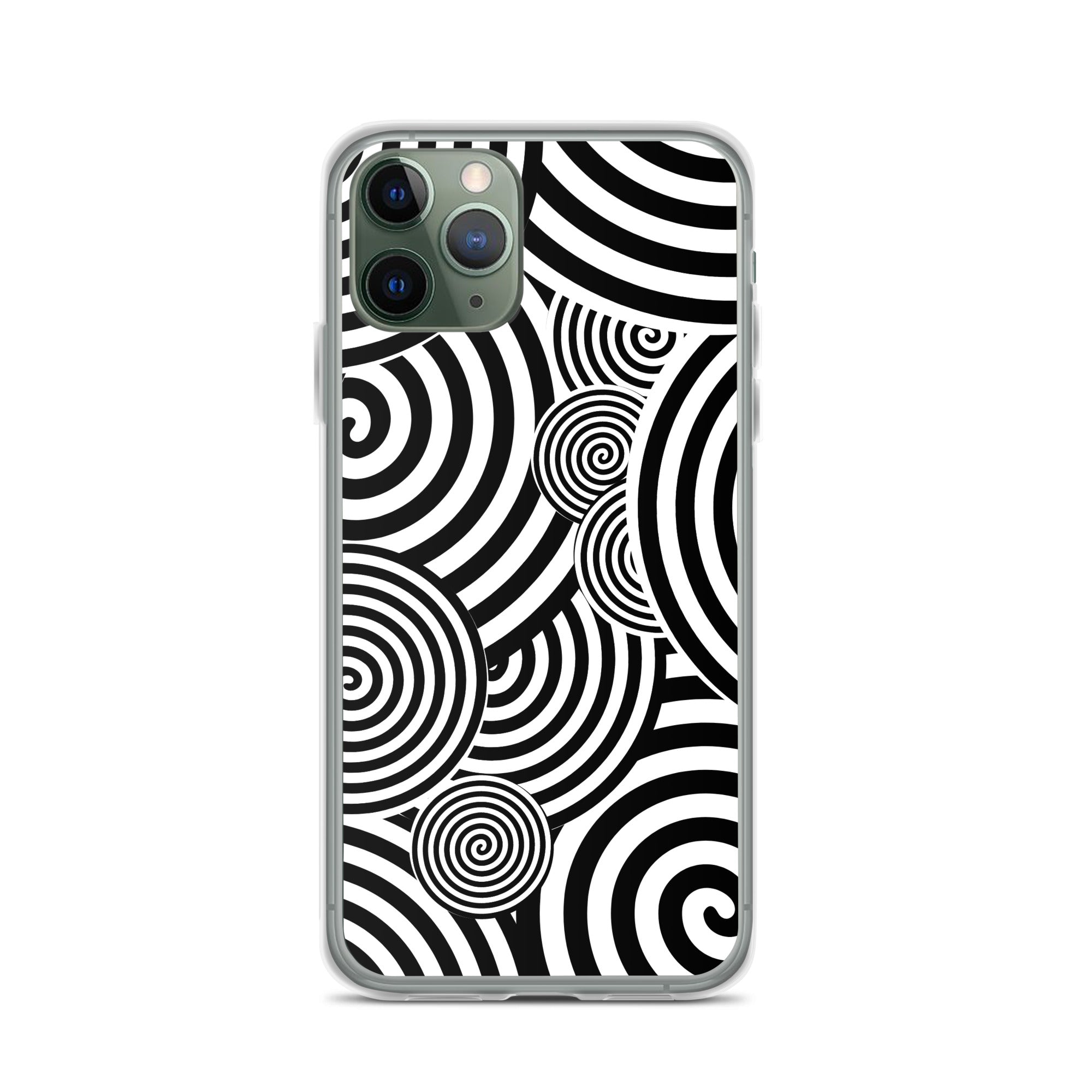 Swirl iPhone® Case, Transparent Luxury Cover, Scratch-Resistant, Available For All Models, JHTEE Accessories. - JHTEE