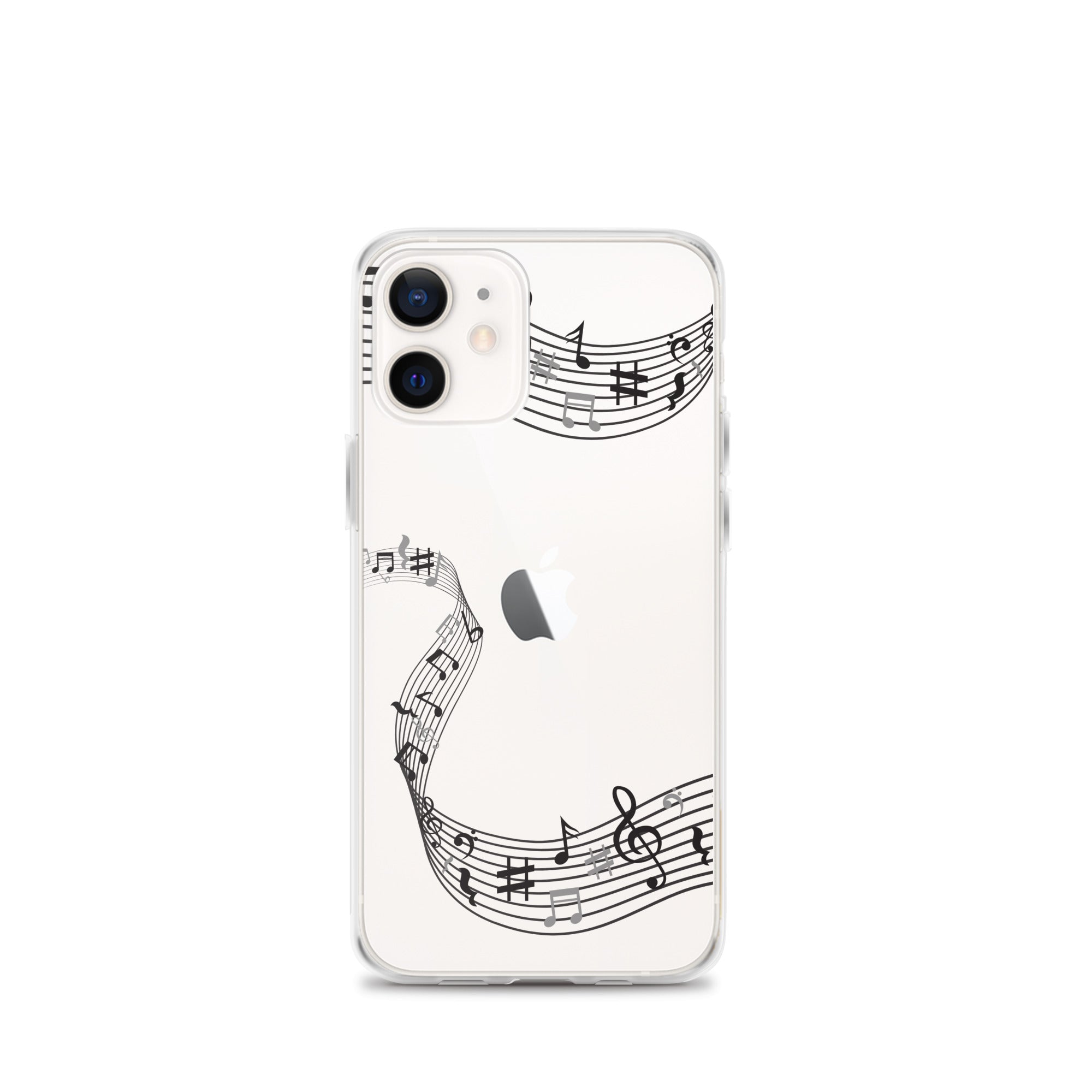 Music Clear iPhone® Case, Transparent Luxury Cover, Scratch-Resistant, Available For All Models, JHTEE Accessories. - JHTEE