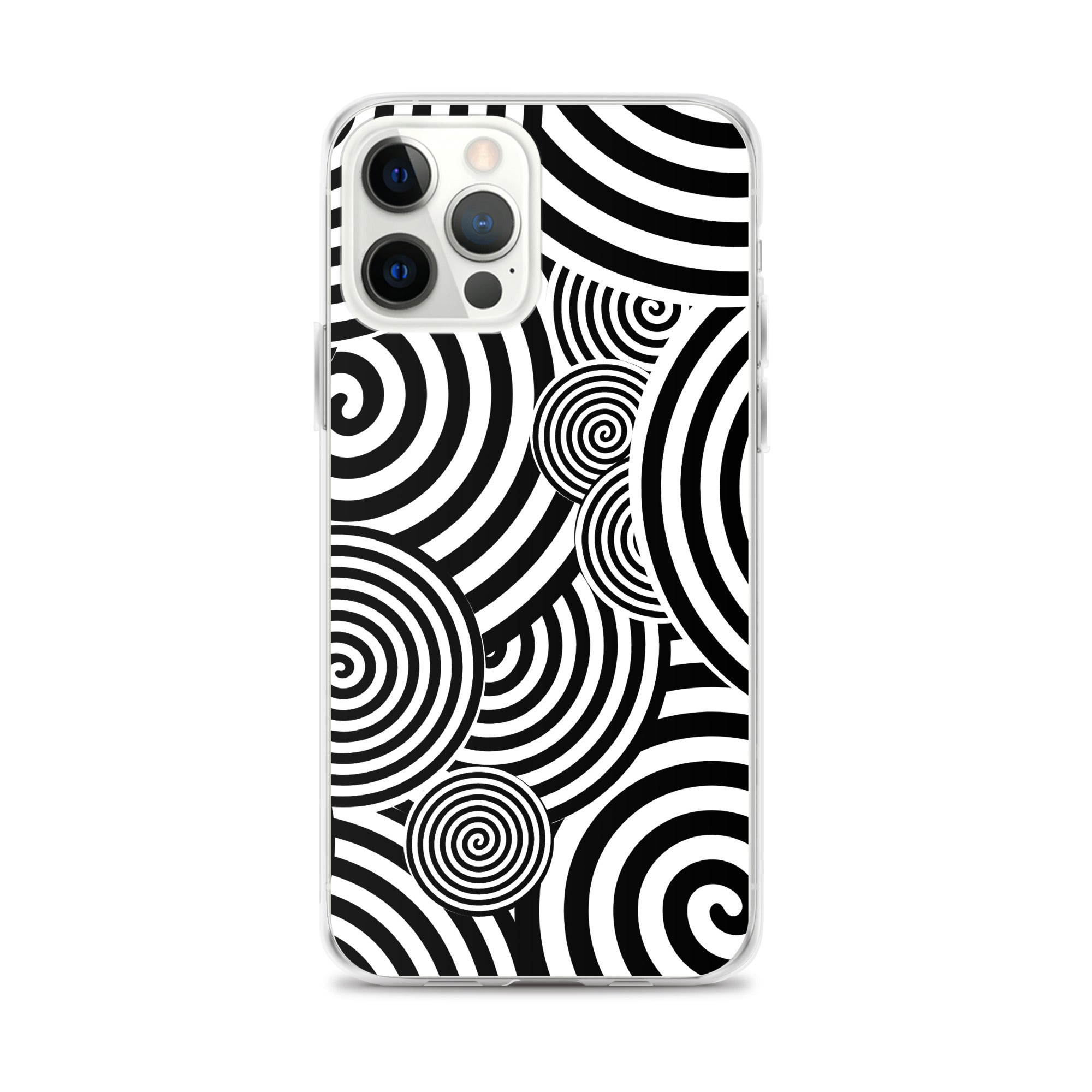 Swirl iPhone® Case, Transparent Luxury Cover, Scratch-Resistant, Available For All Models, JHTEE Accessories. - JHTEE