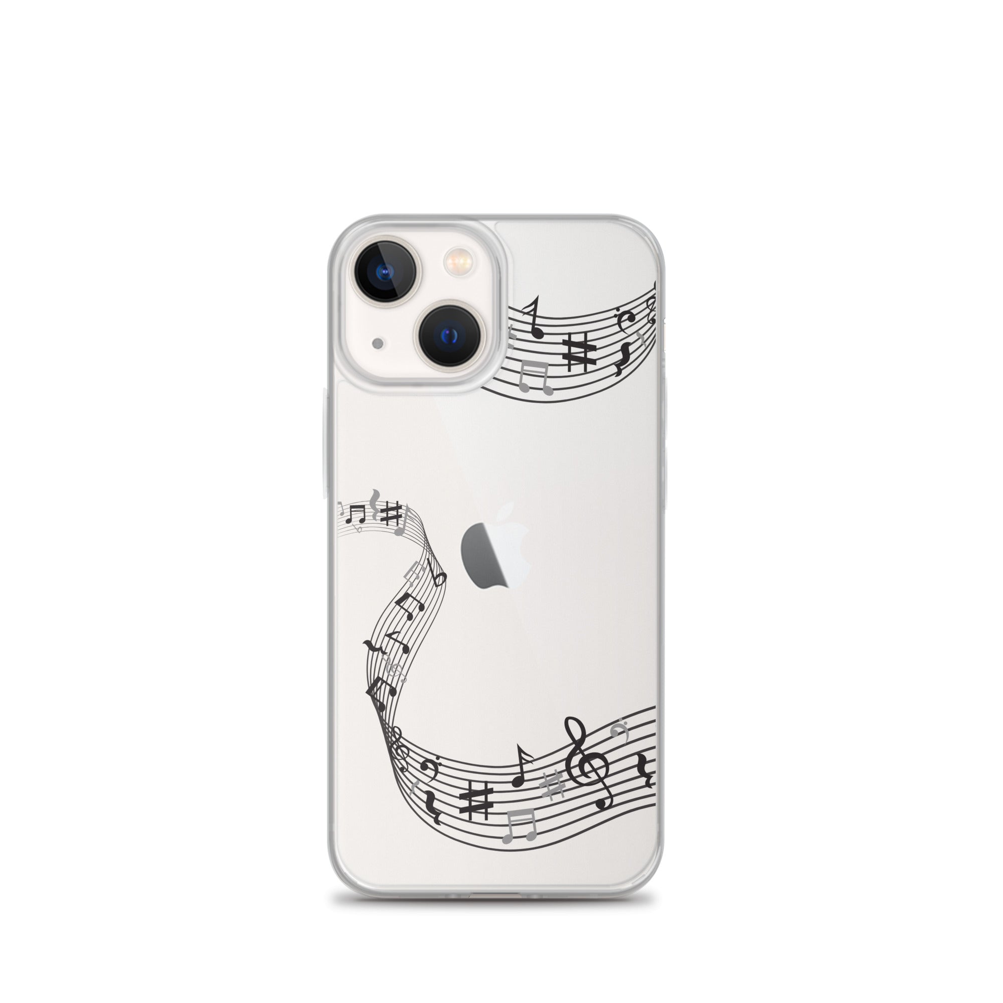 Music Clear iPhone® Case, Transparent Luxury Cover, Scratch-Resistant, Available For All Models, JHTEE Accessories. - JHTEE