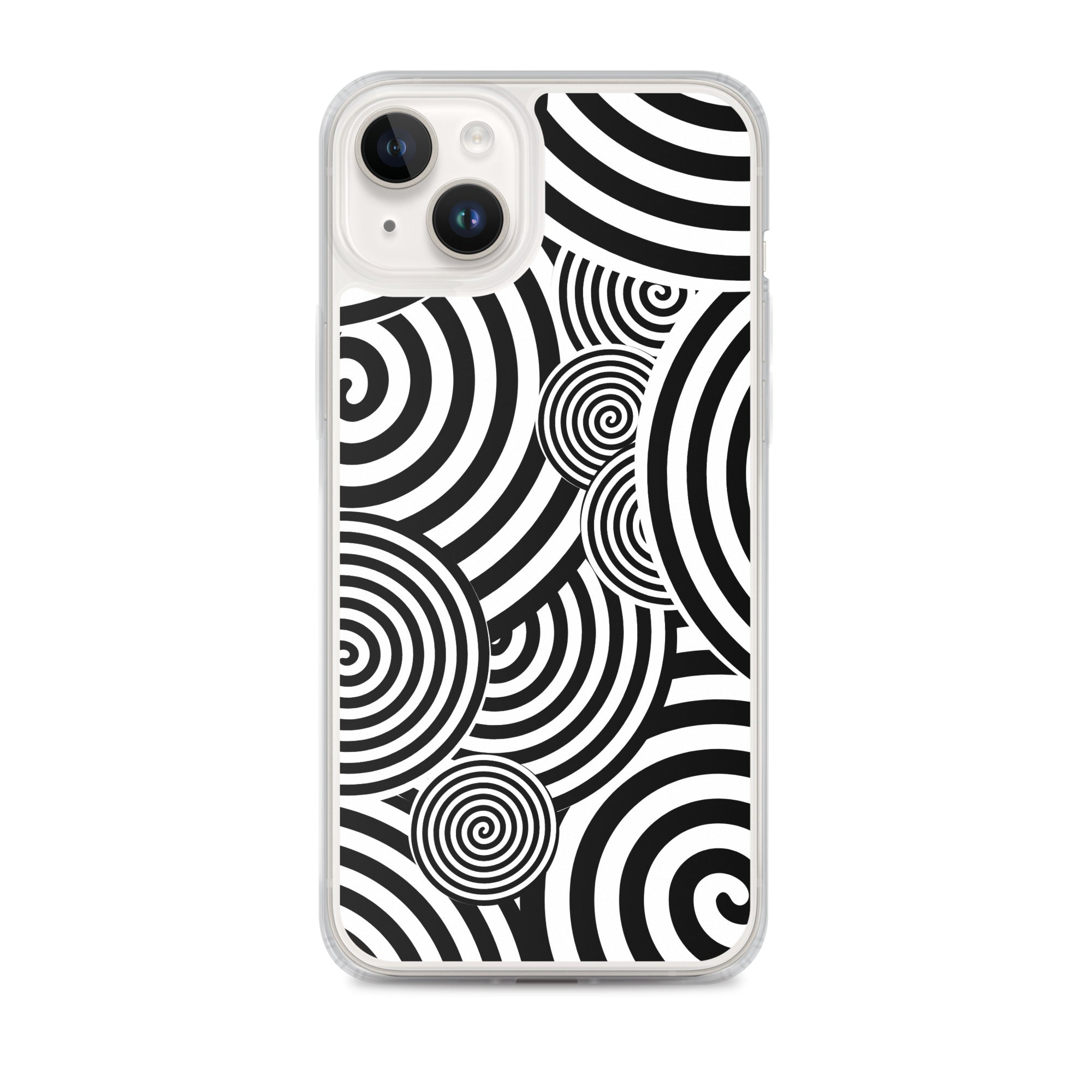 Swirl iPhone® Case, Transparent Luxury Cover, Scratch-Resistant, Available For All Models, JHTEE Accessories. - JHTEE