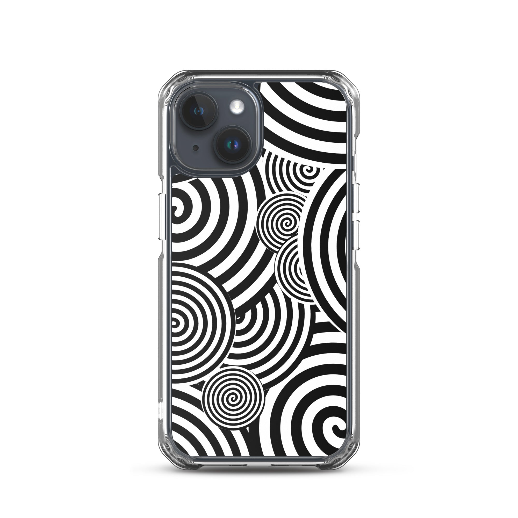 Swirl iPhone® Case, Transparent Luxury Cover, Scratch-Resistant, Available For All Models, JHTEE Accessories. - JHTEE