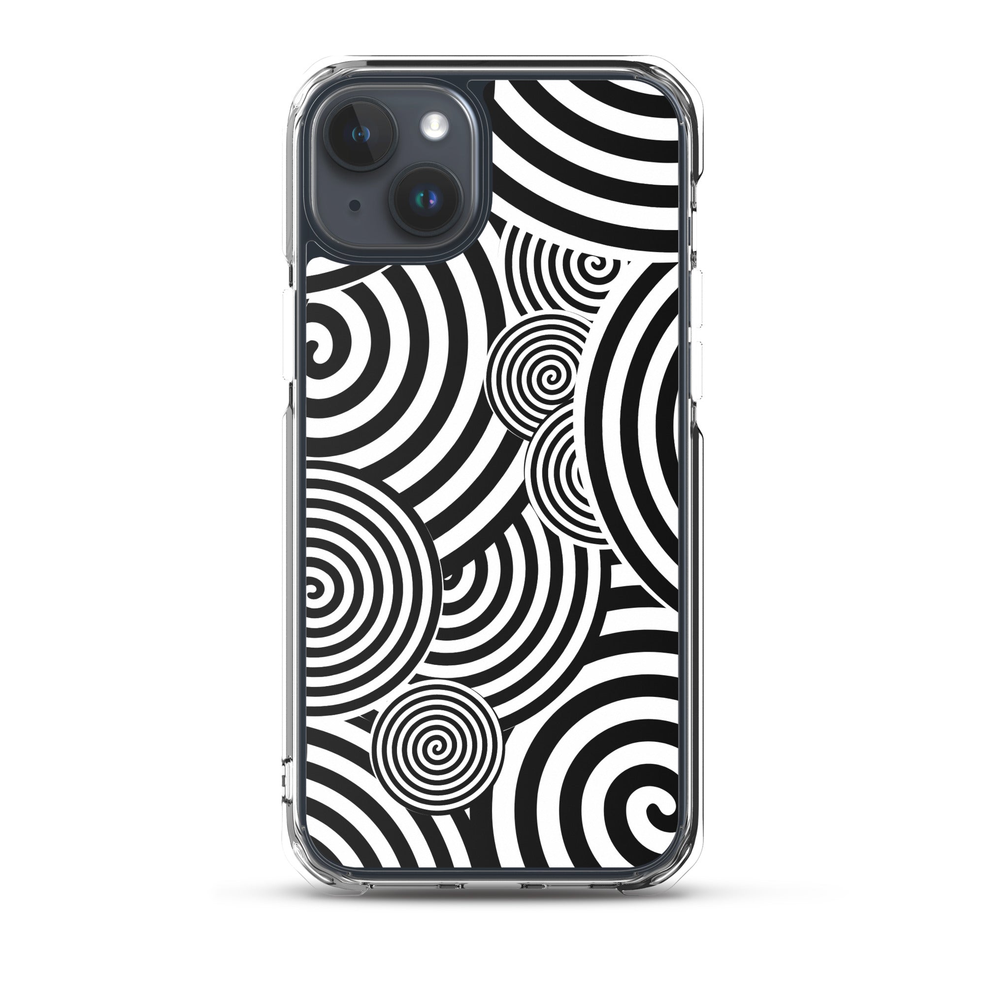 Swirl iPhone® Case, Transparent Luxury Cover, Scratch-Resistant, Available For All Models, JHTEE Accessories. - JHTEE