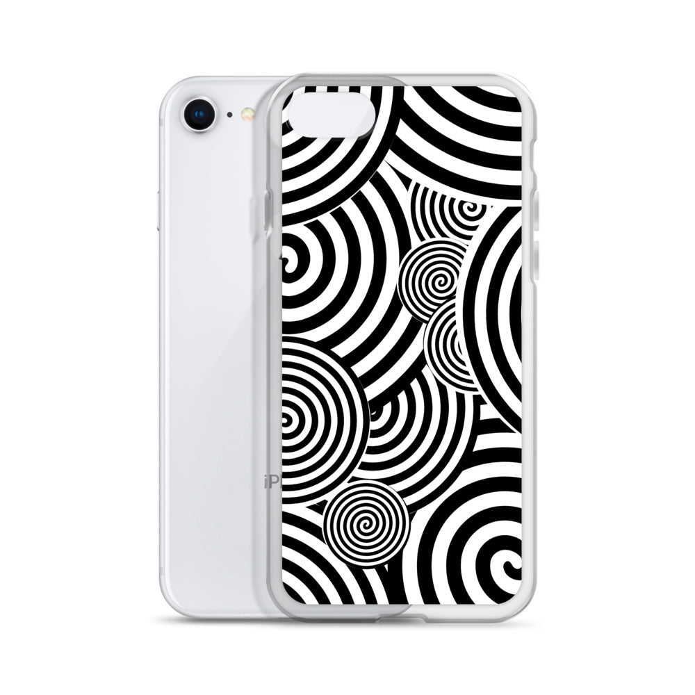 Swirl iPhone® Case, Transparent Luxury Cover, Scratch-Resistant, Available For All Models, JHTEE Accessories. - JHTEE