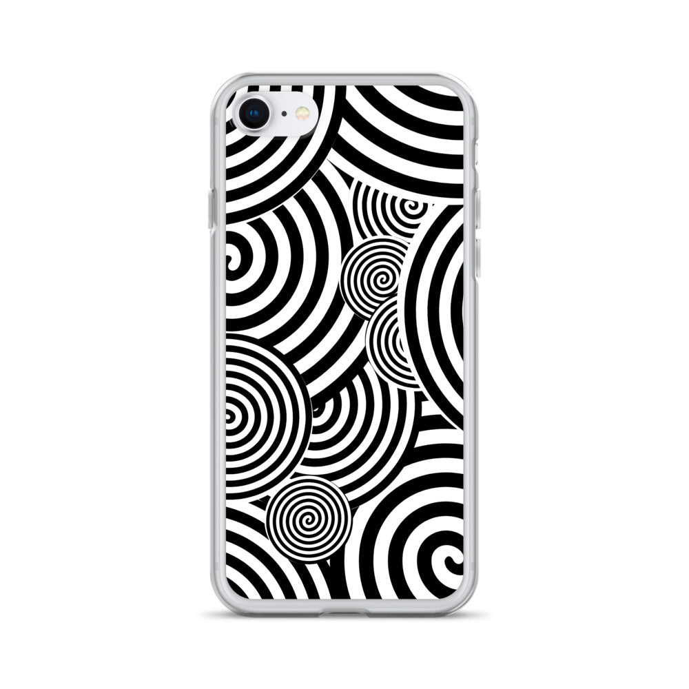 Swirl iPhone® Case, Transparent Luxury Cover, Scratch-Resistant, Available For All Models, JHTEE Accessories. - JHTEE