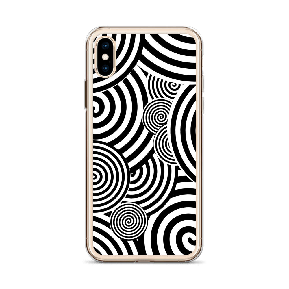 Swirl iPhone® Case, Transparent Luxury Cover, Scratch-Resistant, Available For All Models, JHTEE Accessories. - JHTEE