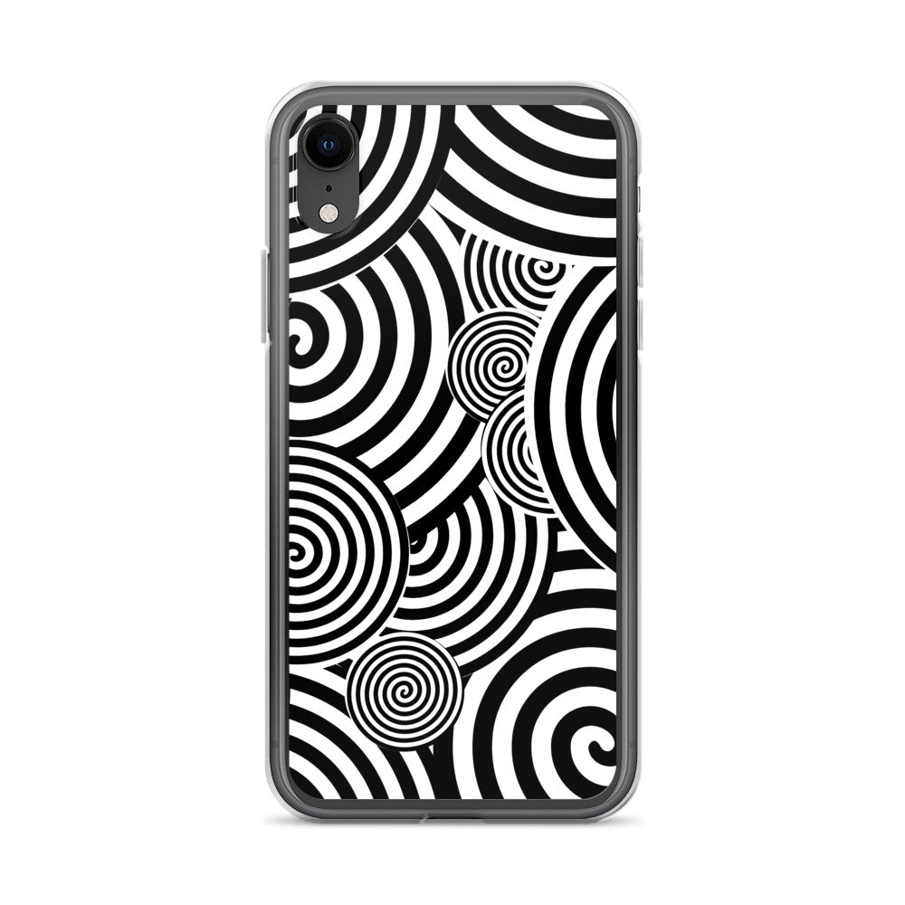 Swirl iPhone® Case, Transparent Luxury Cover, Scratch-Resistant, Available For All Models, JHTEE Accessories. - JHTEE