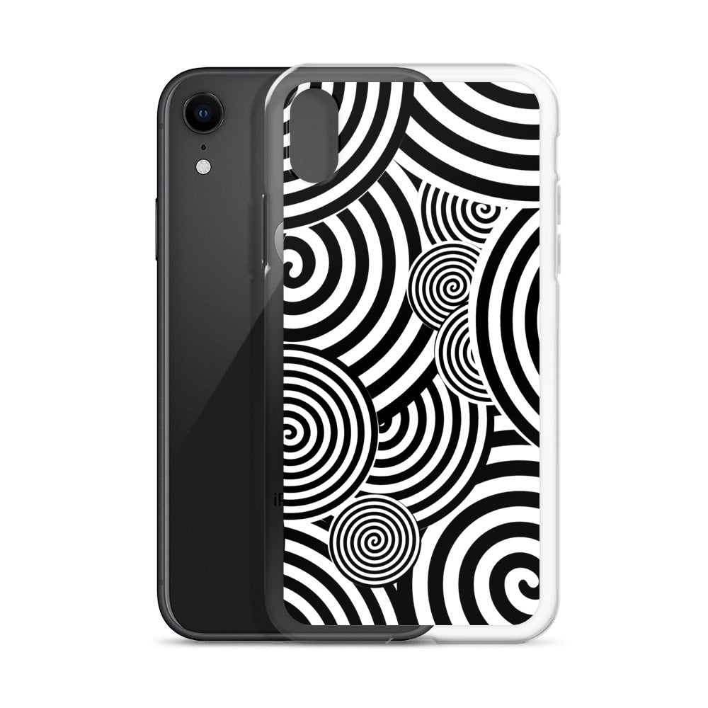 Swirl iPhone® Case, Transparent Luxury Cover, Scratch-Resistant, Available For All Models, JHTEE Accessories. - JHTEE