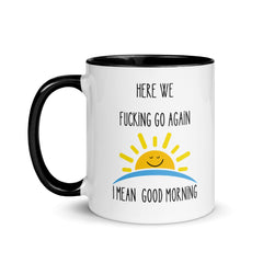 Good Morning Ceramic Mug: Premium Quality, Sturdy and Convenient, Multiple Sizes, Perfect for Personal Use or Gifting Occasions., - JHTEE, Beverage containers, Camping mugs, Ceramic drinkware, #tag4#, #tag5#, #tag6#, #tag7#, #tag8#, #tag9#, #tag10#, #tag11#, #tag12#, #tag13#, #tag14#, #tag15#, #tag16#, #tag17#, #