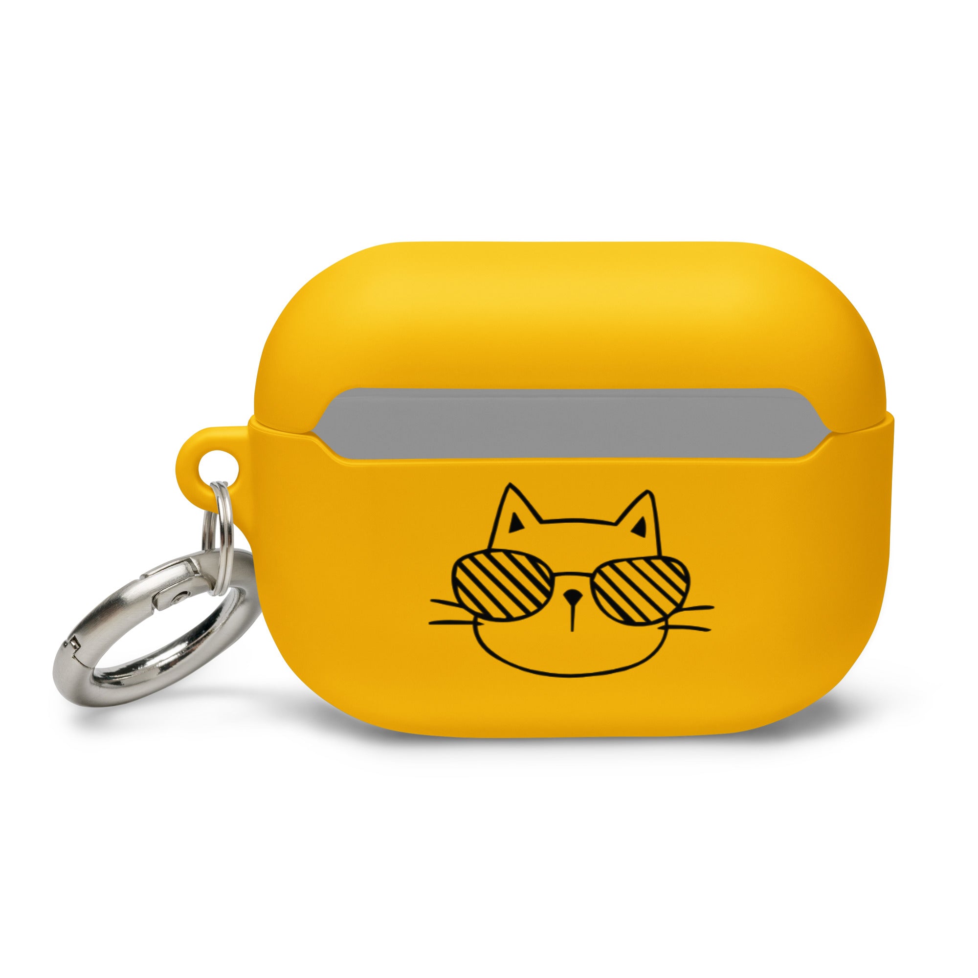 Cat in Shades Rubber Case for AirPods®