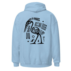 Aztec Crane Art Unisex Heavy Blend Hoodie - JHTEE