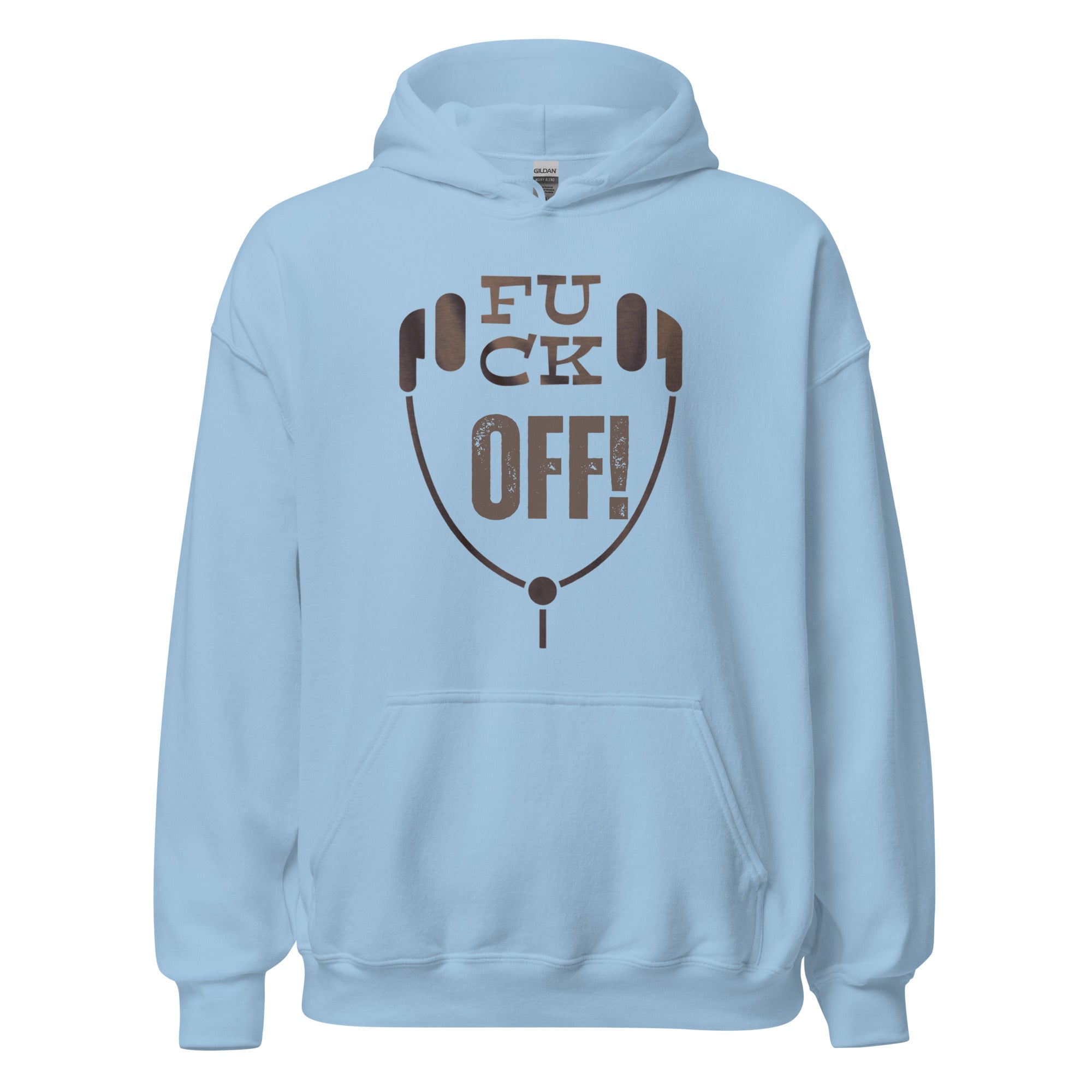 F*CK OFF : Unisex Heavy Blend Hoodie - JHTEE