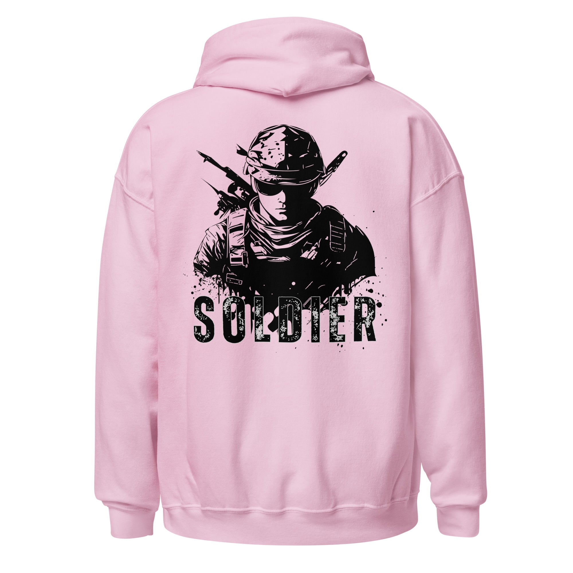 Soldier Back Print Unisex Heavy Blend Hoodie - JHTEE