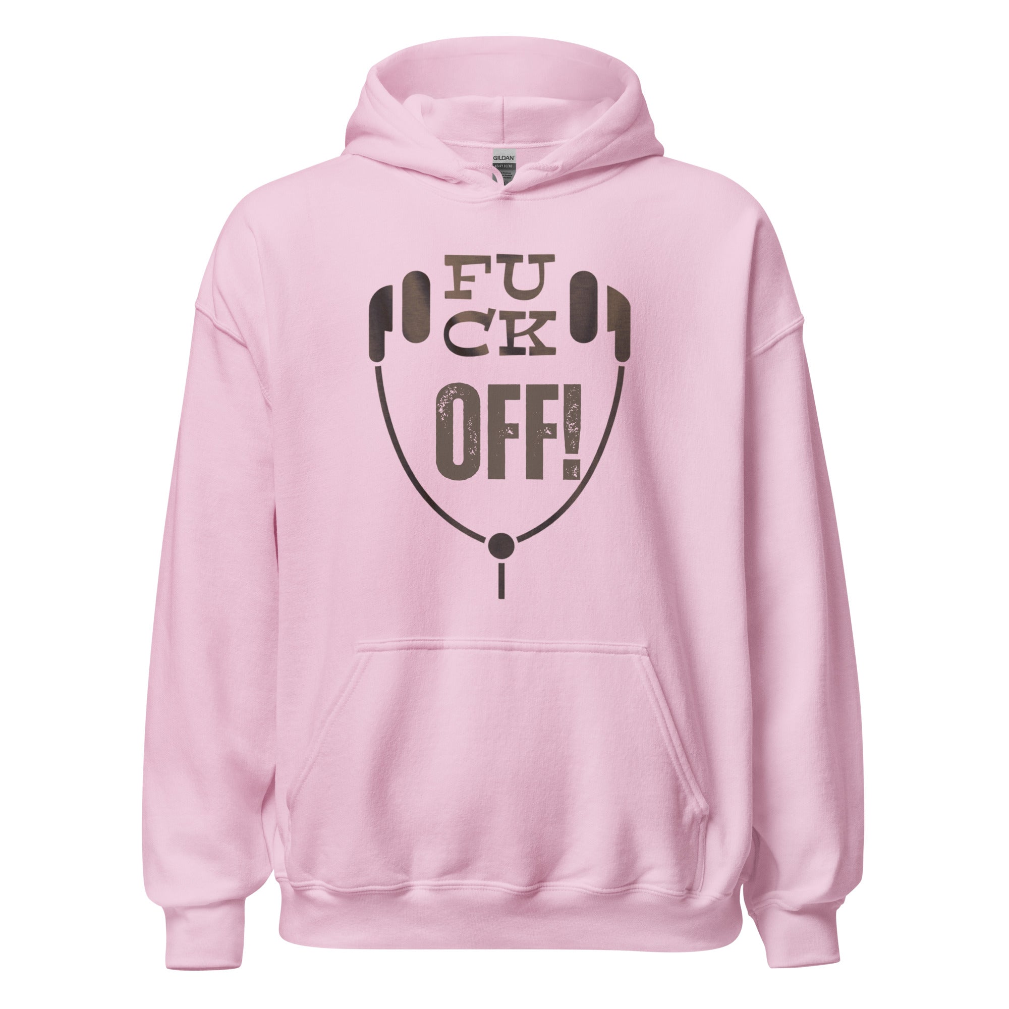 F*CK OFF : Unisex Heavy Blend Hoodie - JHTEE