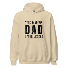 Dad The Man The Legend : Unisex Heavy Blend Hoodie - JHTEE