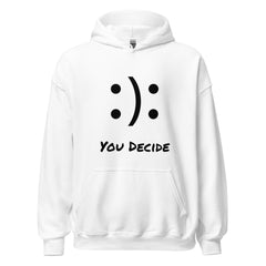 Smiley - You Decide : Unisex Heavy Blend Hoodie - JHTEE