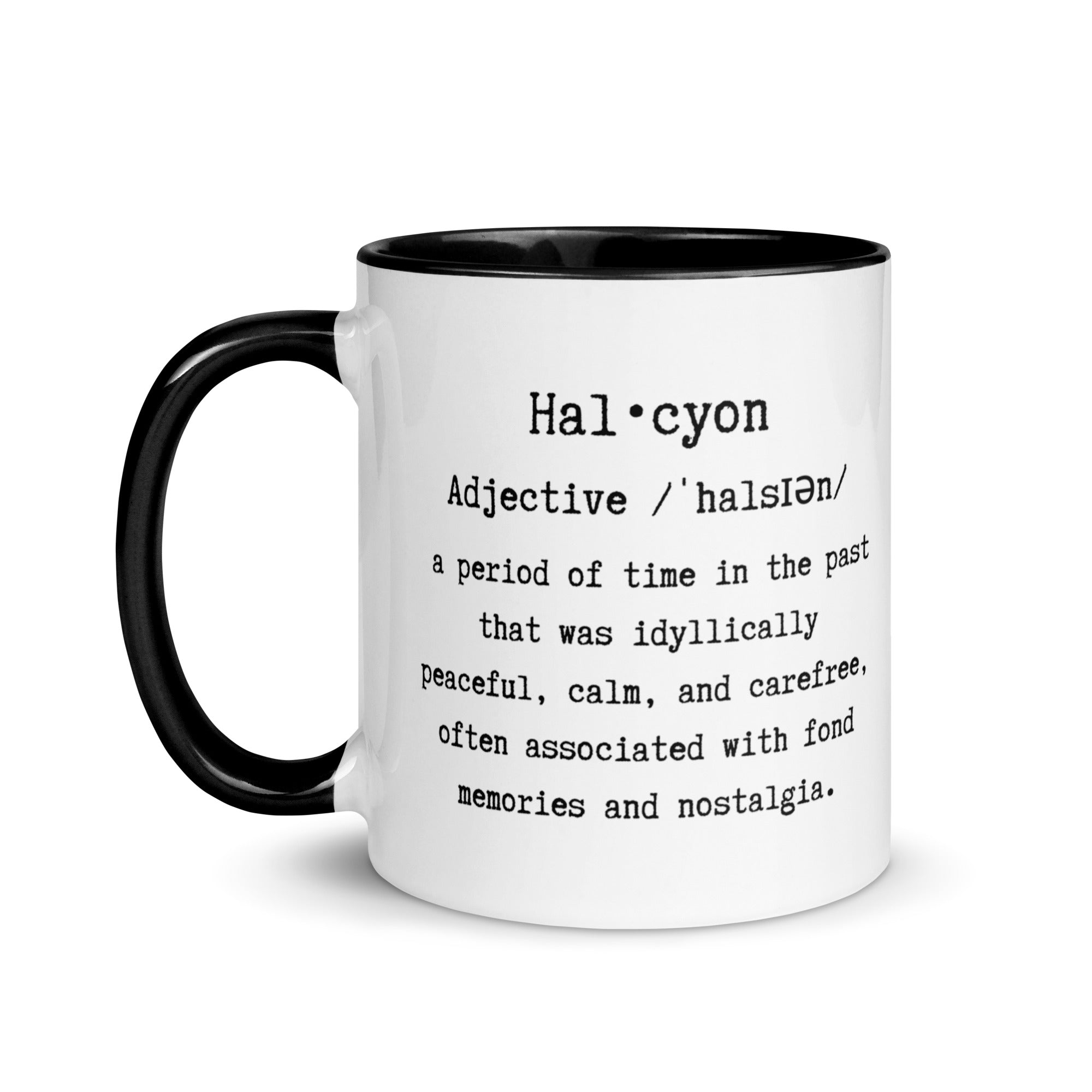 Halcyon Ceramic Mug: Premium Quality, Sturdy and Convenient, Multiple Sizes, Perfect for Personal Use or Gifting Occasions. - JHTEE