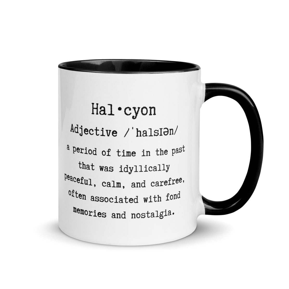 Halcyon Ceramic Mug: Premium Quality, Sturdy and Convenient, Multiple Sizes, Perfect for Personal Use or Gifting Occasions. - JHTEE