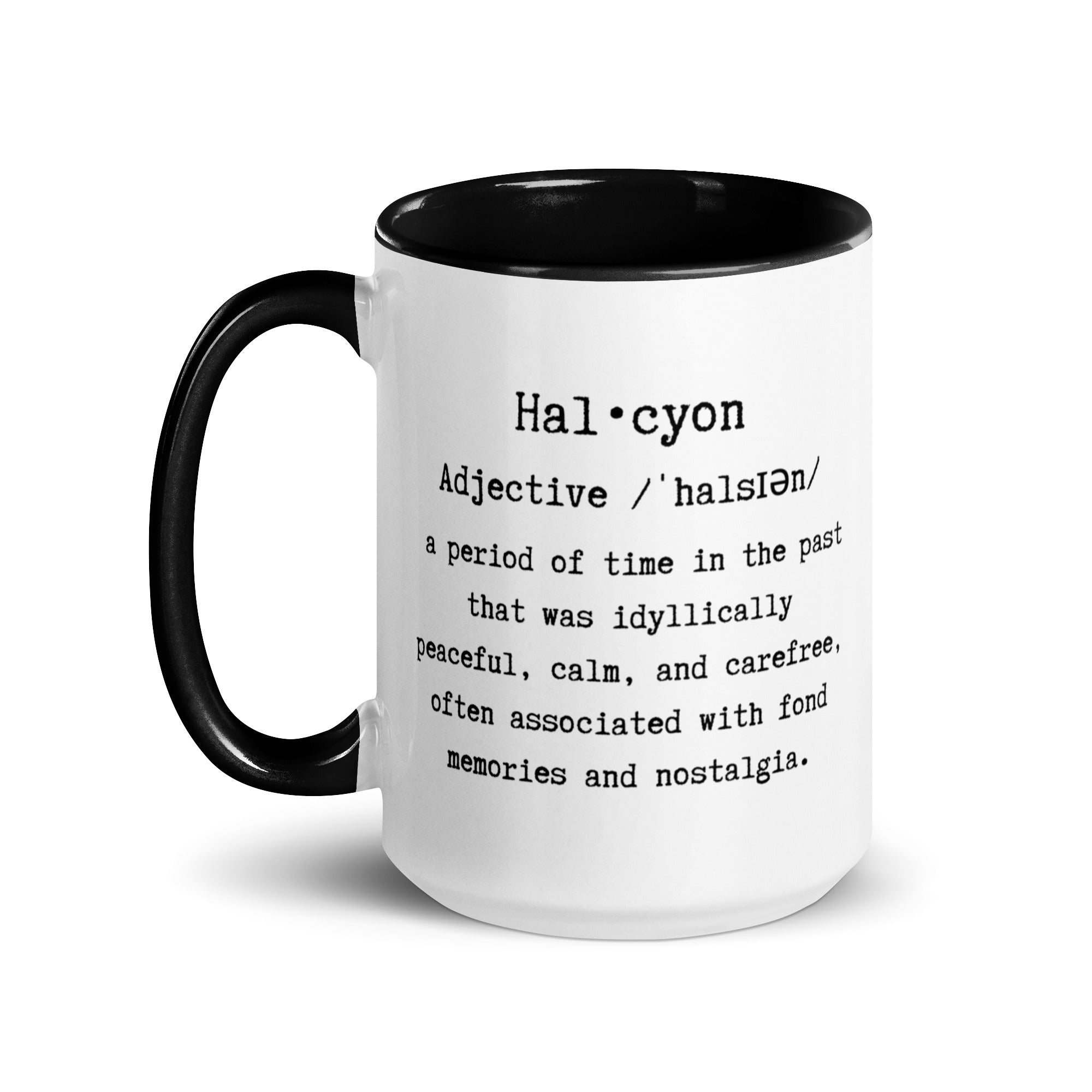 Halcyon Ceramic Mug: Premium Quality, Sturdy and Convenient, Multiple Sizes, Perfect for Personal Use or Gifting Occasions. - JHTEE