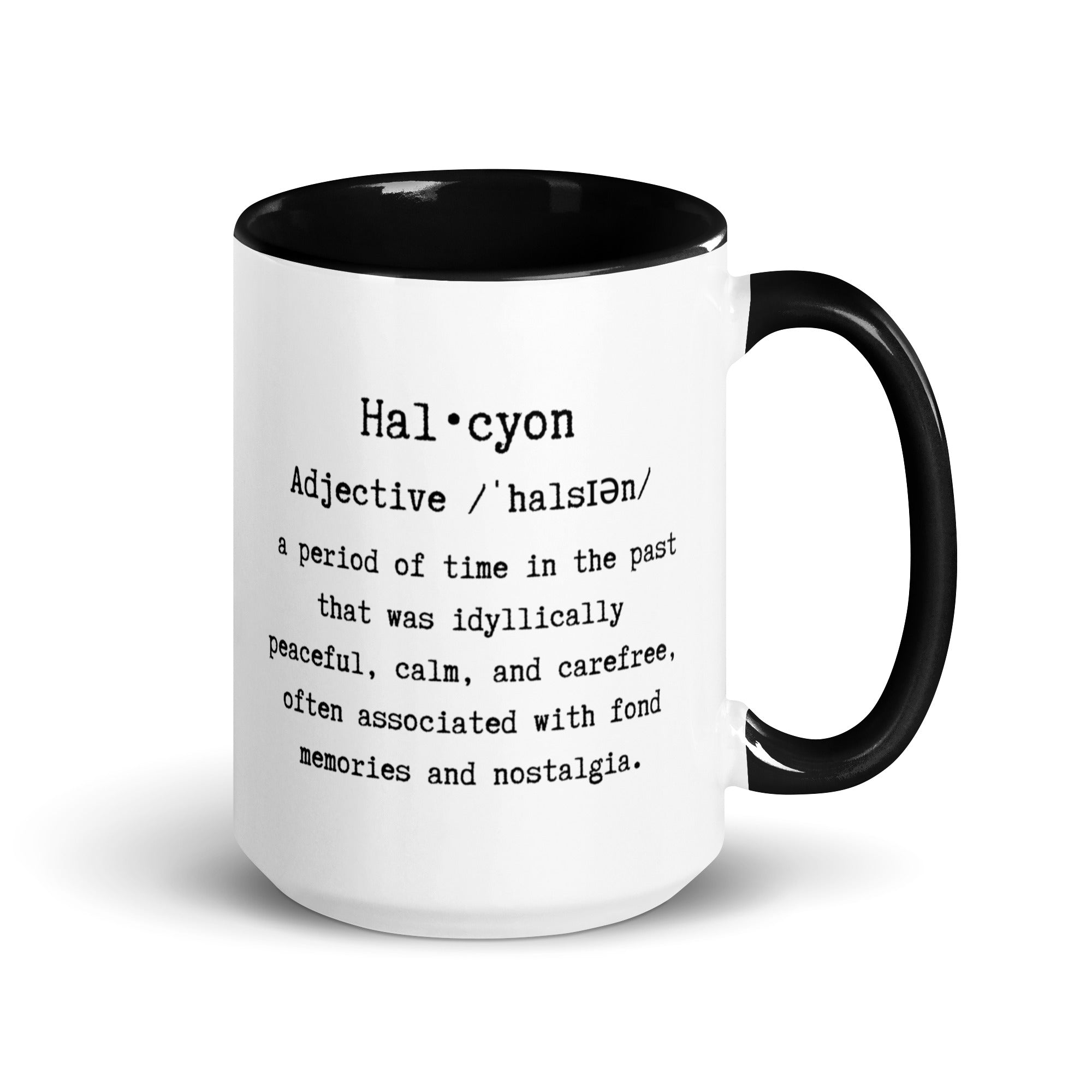 Halcyon Ceramic Mug: Premium Quality, Sturdy and Convenient, Multiple Sizes, Perfect for Personal Use or Gifting Occasions. - JHTEE