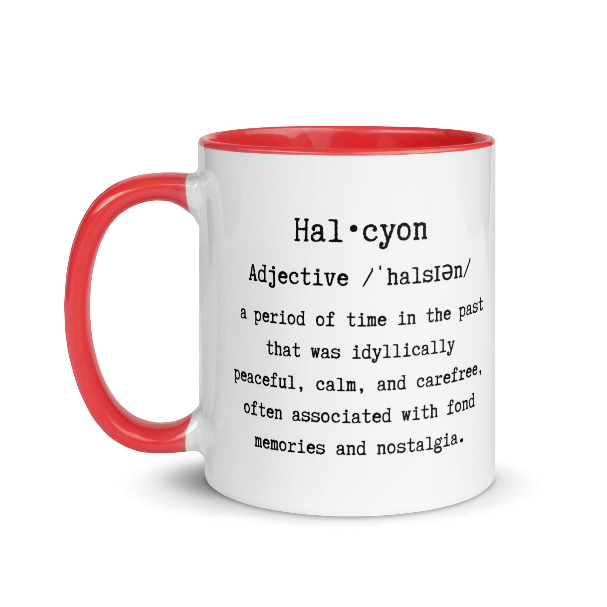 Halcyon Ceramic Mug: Premium Quality, Sturdy and Convenient, Multiple Sizes, Perfect for Personal Use or Gifting Occasions. - JHTEE