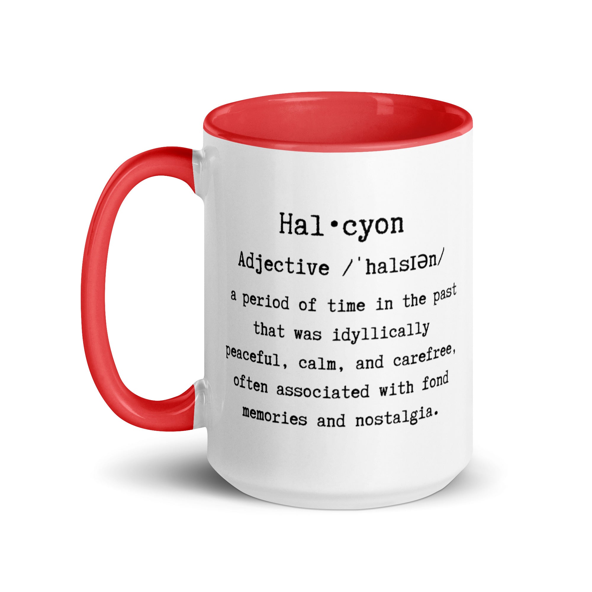 Halcyon Ceramic Mug: Premium Quality, Sturdy and Convenient, Multiple Sizes, Perfect for Personal Use or Gifting Occasions. - JHTEE